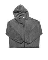  STRING VELLVET  HOOD JACKET