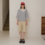 Gray Layered PK Tee