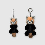 [made] red panda keyring m size