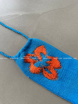 Flower knit bikini swimwear