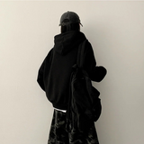 Suffle Star Vintage Two-Way Hooded Zip-Up