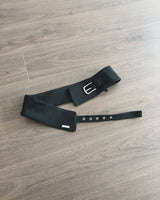 Eyelet Low Suede Belt (2color)