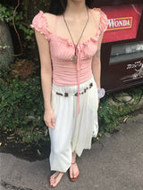 マシュマロマキシフローアラジンジョガーパンツ