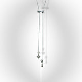long heart light necklace