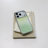 Misty Glossy Blur Silver MagSafe iPhone Case