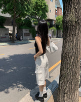 ポケットバミューダパンツ