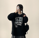 Toto Cute Dyed Print Sweatshirt