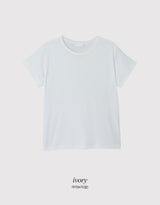 HT Basic Round Short Sleeve T-Shirt (6color)