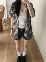 Flute Checkered Shirt (3 colors)