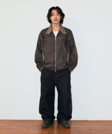 EYELET WIDE PANTS
