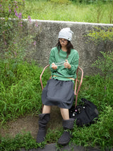 JUMP LONG SLEEVE T (GRASS GREEN)