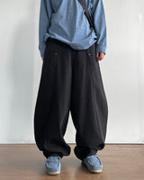 Gent Double Knee Curved Pants