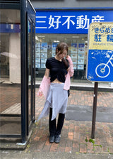 ベールラップスカート