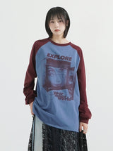 ラグラン長袖Tシャツ