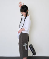 FLOWER CROSS T SHIRT - WHITE