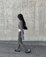 ブリルブーツカットデニムパンツ