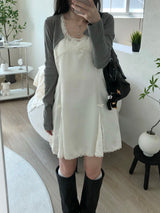 Pound lace cardigan (3 colors)