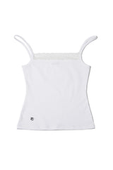 Fitting Lace Basic Sleeveless_WHITE