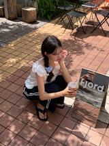 [MADE] ナイロンレーストラックバンドパンツ