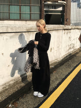 ホエールコーデュロイフリーススナップワイドパンツ(4c)