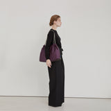 TYVEK FLEXIBLE BAG - Dark Wine & Army Green (MEDIUM)