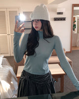 [U-BASIC/wool 30%] メイトテンセルポーラ長袖