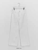 Pigenpi Cotton Semi Bootcut Pants