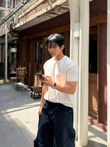 Avan pigment crop muscle t-shirt