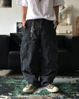 HD Round Pigment Cargo Pants (2C)