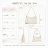 Mist Suede Shoulder Bag