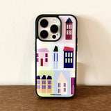 [MADE] House collage case pink