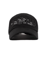  Leather Patch TUFF Cap [ BLACK ]