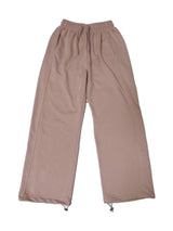 (UNISEX) DOUBLE-LINE STRING WIDE LOOSE-FIT FLEECE TRAINING PANTS - 6 COLOR