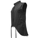 ラウンドポケットベスト BLACK