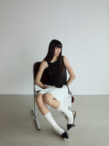 Layered Sleeveless Top_Black