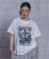 (DUC) BB クロスグラフィックTシャツ ホワイト