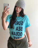 Title Lettering Short Sleeve