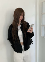 Dumb Suede Blouson Jacket