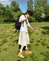 Oken Big Cargo Bermuda Pants