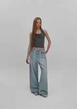 [MADE] Lemaire Lyocell Wide Denim Pants
