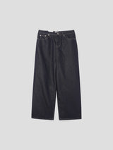 Non-fade rear button denim 2color