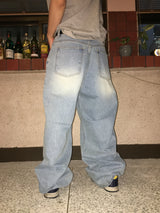 ワイドバギーデニムパンツ(2c)