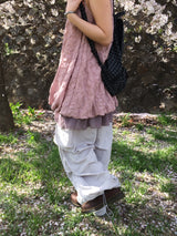 tulip chiffon dress