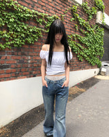 トンチローブーツカットパンツ