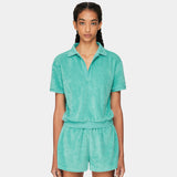 ライトテリーポロセット_TIFFANY GREEN