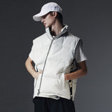 BOLDEST GOOSE PADDED VEST-WHITE