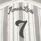25SS STRIPE FOOTBALL JERSEY GRAY