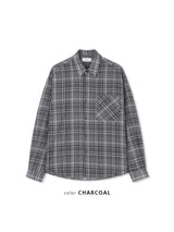 アンツチェック長袖シャツ