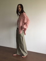[SET]ミュート カーブドパンツ ＋ ベルト