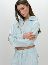 BAKE HOODIE ZIP-UP / SKYBLUE